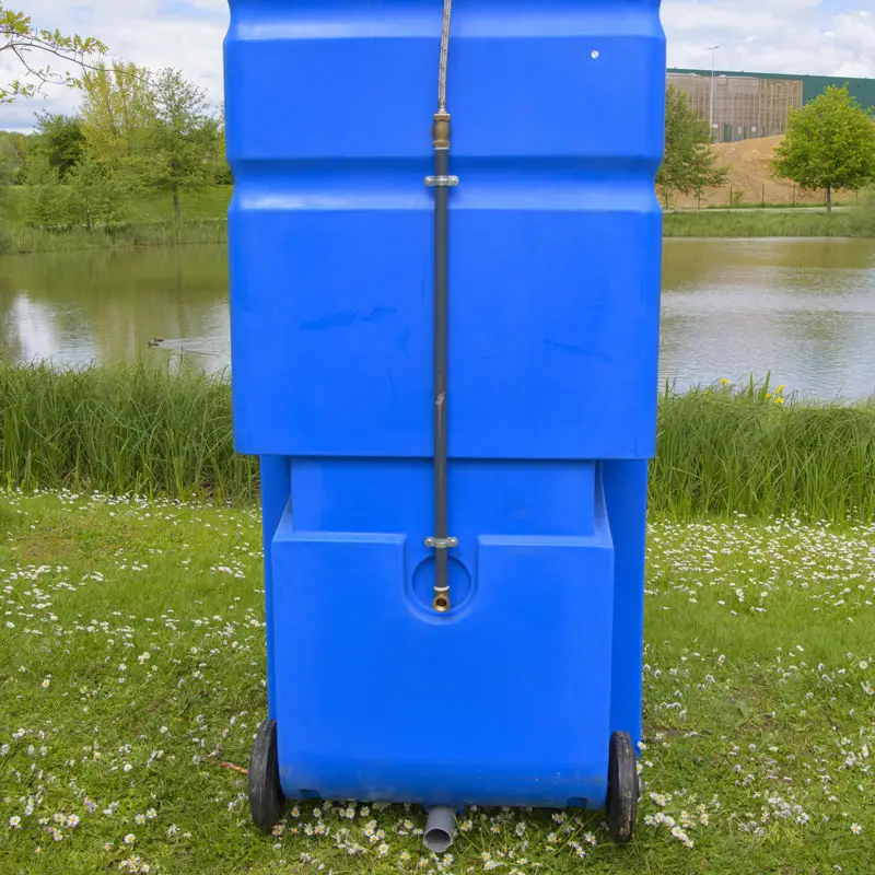 WC autonome avec lave-mains