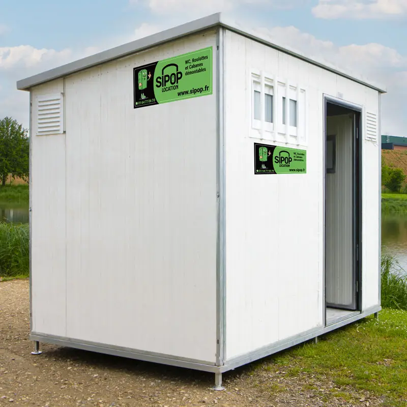 cabane chantier démontable