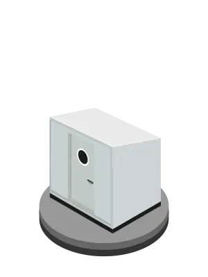 Cabane démontable CD 210 - 3 personnes