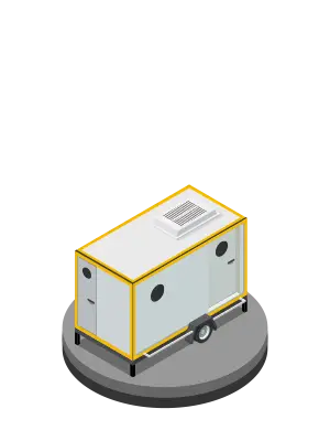 Roulotte WC intégrés 4 personnes