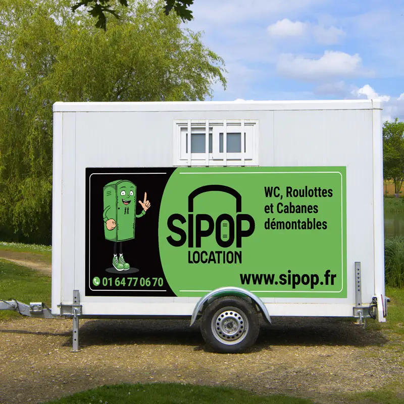 Roulotte chantier 5 personnes