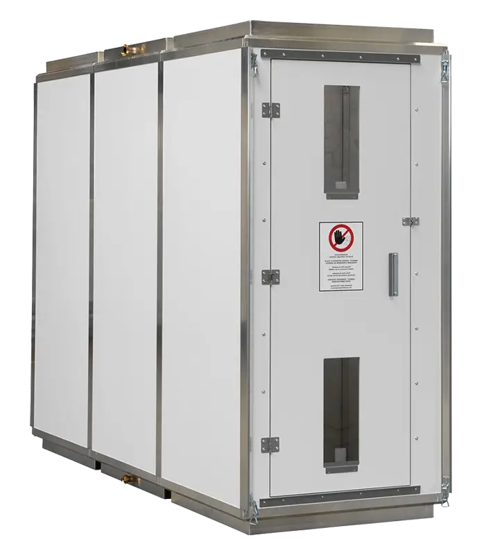 Cabine d&eacute;contamination plomb